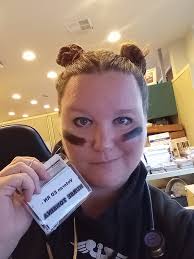 Disfigured nurse identity