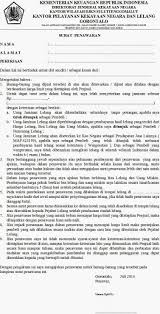 Contoh Surat Permohonan Lelang Ke Kpknl Kumpulan Surat Penting