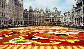 La alfombra de flores de Grand Place vuelve a Bruselas en 2018