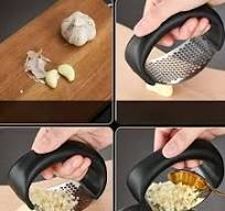 Garlic Press Rocker - 2025 NEW Stainless Steel Garlic Mincer ...