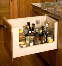 Cooking Oils And Sauces In A Deep Drawer With A U Shaped Cutout For Visibility Great Idea C 0117 Diy Kitchen Oak Kitchen Remodel Kitchen Remodel