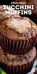 Chocolate Zucchini Muffins Recipe Crazy For Crust Recipe In 2020 Chocolate Zucchini Muffins Chocolate Zucchini Fall Baking Recipes