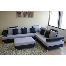 Especially the fabric coated sofas provide that extra comfort and support to your body and easily regain their shape. Sagwan Wood 6 Seater L Shaped Corner Sofa Set Rs 56000 Set Shubham Sofa Works Id 19116519733