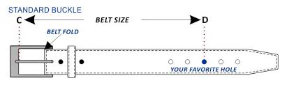 How To Measure Your Belt Size Casanova1948