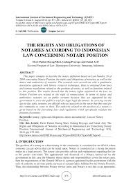 Salah satu bentuk badan usaha yang dapat didirikan adalah badan usaha yang bukan badan hukum (non badan hukum). Pdf The Rights And Obligations Of Notaries According To Indonesian Law Concerning Notary Position