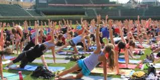 Based on studio policy, late cancellation fees may be applied to your account. International Yoga Day At Four Winds Field Cubs