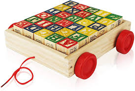 In 19th century america, these toys found their way into most schools, marketed as . Buy Wooden Alphabet Blocks Best Wagon Abc Wooden Block Letters Come In A Pull Wagon For Easy Storage And Movement Most Entertaining Wooden Toy For Toddlers 30 Pieces Set Online In Saint