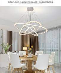 Led Chandelier Loft Illumination Nordic Suspension Luminaire Home Deco Lighting Fixtures Living Living Room Light Fixtures Led Chandelier Minimalist Chandelier