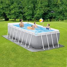 kit piscine prism frame rectangulaire intex 4 00 x 2 00 x 1 22 m