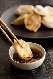 The sauce has a mild, sweet ginger flavor. Super Quick Gyoza Sauce Just 4 Ingredients Wandercooks