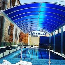 اسقف اغطيه صور مظلات سواتر مسابح الرياض 0558146744 جميع اعمال الحداده الكلادينج اغطية مسابح استيلس بالرياض مظلا outdoor swimming pool swimming pools pool