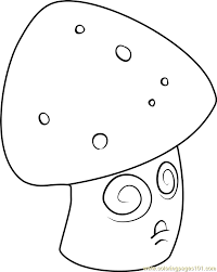 Zombies coloring pages for kids. Hypno Shroom Coloring Page For Kids Free Plants Vs Zombies Printable Coloring Pages Online For Kids Coloringpages101 Com Coloring Pages For Kids