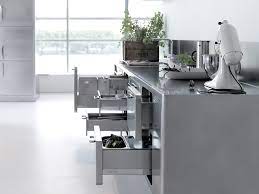 Stainless steel is being used more and more around the home for equipment that sees a lot of use. Residential Stainless Steel Kitchen