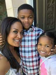 Laila Ali And Her Babies Beautiful Celebrity Moms Laila Ali Celebrity Families