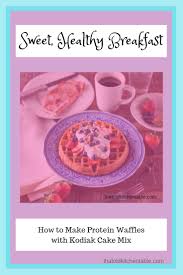 Plus, get weekly recipe updates straight to your inbox from kim's cravings. How To Make Protein Waffles With Kodiak Cake Mix