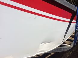 In this video i repair a couple of holes in the transom of an aluminium boat using sikaflex, an aluminium patch and some rivets. Aluminum Dory Repair Boat Repair Moab Ut Eddyline Welding