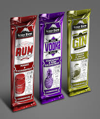 Frozen Cocktail Drink Package Colorful Package Design Frozen Cocktails Drinks Beverage Packaging