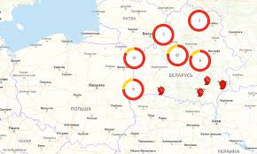 Mapa Strajkow Na Bialorusi Protestuje 144 Zakladow