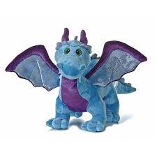 Stuffed Roaring Blue Dragon W Sound Aurora Musical Stuffed Animals Pet Dragon Plush Animals