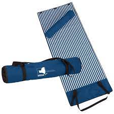 Blanket measures 63 x 24 unfolded and 5.25 x 24 folded. Roll Up Beach Blanket With Pillow Personalization Available Positive Promotions