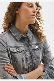 Jacks in de kleur grijs voor dames