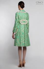 Pintel Store Sharmin Designer Women S Coat Dress Set In Thick Jacquard Italy Batik Fashion Fashion Coat Fashion