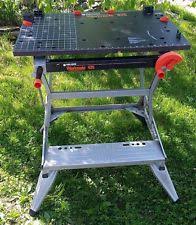 Black And Decker Portable Workbench 425 Vintage Black Decker Workmate 425 Portable Project Work Table Folding Bench Portable Work Table Work Table Woodworking Shop Layout