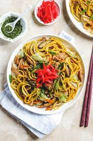 Vegan Yakisoba Japanese Stir Fry Noodles Okonomi Kitchen Recipe Kid Friendly Vegetarian Recipes Yakisoba Recipe Vegan Worcestershire Sauce