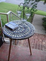 Making A Mosaic Table Deep Fried Kudzu Mosaic Outdoor Table Mosaic Table Mosaic Patio Table