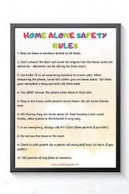 What Is The Age Kids Can Stay Home Alone Guidelines In 2020 Home Safety Checklist Home Alone Rules For Kids