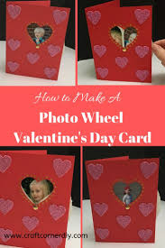 Cut off 1 ¼ (leaving 5 ½ x 7 ¼), cut strip to 4 ¾. How To Make A Photo Wheel Valentine S Day Card Valentine Card Crafts Valentines Day Cards Diy Valentine Photo Cards