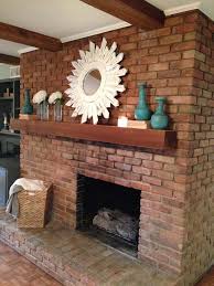 Fixer Upper Season 1 Episode 9 The Royal Oaks Story Brick Fireplace Decor Brick Fireplace Wall Red Brick Fireplaces
