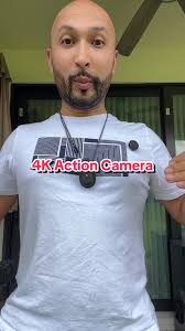 4K Action Camera with Accessories for Recording