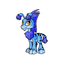 Blue Ogrin | Rainbow Pool | Neopets Wardrobe