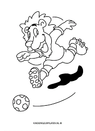 Maybe you would like to learn more about one of these? Kleurplaat Nederlands Elftal Oranje Leeuw Sport