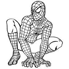 Black spiderman coloring pages are a fun way for kids of all ages to develop creativity, focus, motor skills and color recognition. Spiderman Coloring Pages Begopisan Malarbok Utskrivbara Farglaggningssidor Spindelmannen