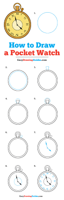 How To Draw A Pocket Watch Really Easy Drawing Tutorial The program's objective is to create a line graph using apple's core graphics. how to draw a pocket watch really