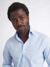 Proper Cloth Men's Thomas Mason Wrinkle-Resistant Light Blue Multicheck Custom Dress Shirt