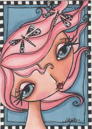 Make Art Live Happy Sunburned Abstract Face Art Art Art Drawings