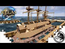 Atlas Live Launching The Armored Brig The Iron Maiden Official Na Pvp The Titan Company Youtube