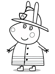 Dona Coelha Värityskuva - Lataa, tulosta tai väritä verkossa ilmaiseksi