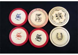 Some Actual Old West Poker Chips Poker Chips Aces And Eights Old West