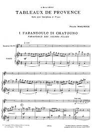Nos coups de coeur sur les routes de france. Tableaux De Provence Parte De Piano Pdf Txt