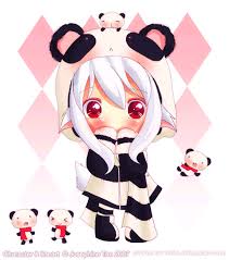 Chibi Animal Girls Chibi Panda Girls Cute Anime Chibi Chibi Chibi Girl