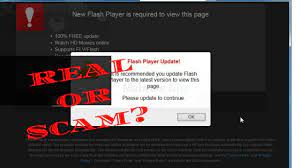 Adobe Flash Player Update Pop Up How To Know If It Is A Scam Youtube