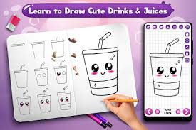 Comment dessiner vernis à ongles dessins kawaii aussi facile est le thème de notre vidéo aujourd'hui dessiner vernis à ongles étape par étape, dessins kawaii. Learn To Draw Cute Drinks Juices Applications Sur Google Play
