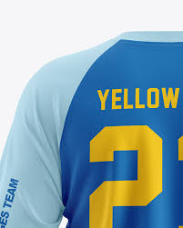 Download Men S Training Suit Mockup Back View In Apparel Mockups On Yellow Images Object Mockups