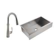 kohler lyric all in one farmhouse apron