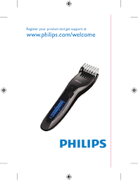 User manual Philips Series 5000 QC5339 (8 pages)