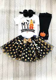 Halloween it's time where one can revealed and. Girls 1st Halloween Outfit My First Halloween Outfit Girls Etsy Girls Halloween Outfits Baby Costumes Girl Halloween Outfits